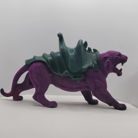 MOTU Panthor Vintage Action Figure W/Saddle-no Strap - Picture 2 of 6